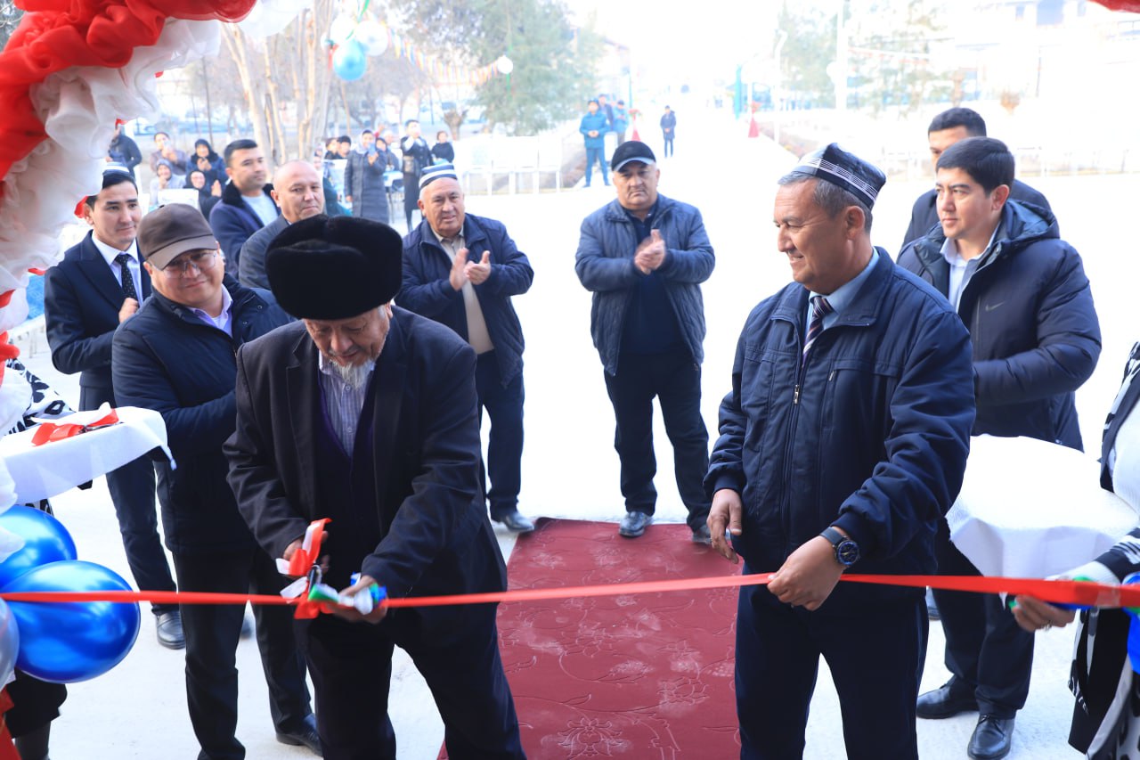 MЕHNATOBODDA YANGI MAKTAB FOYDALANISHGA TOPSHIRILDI